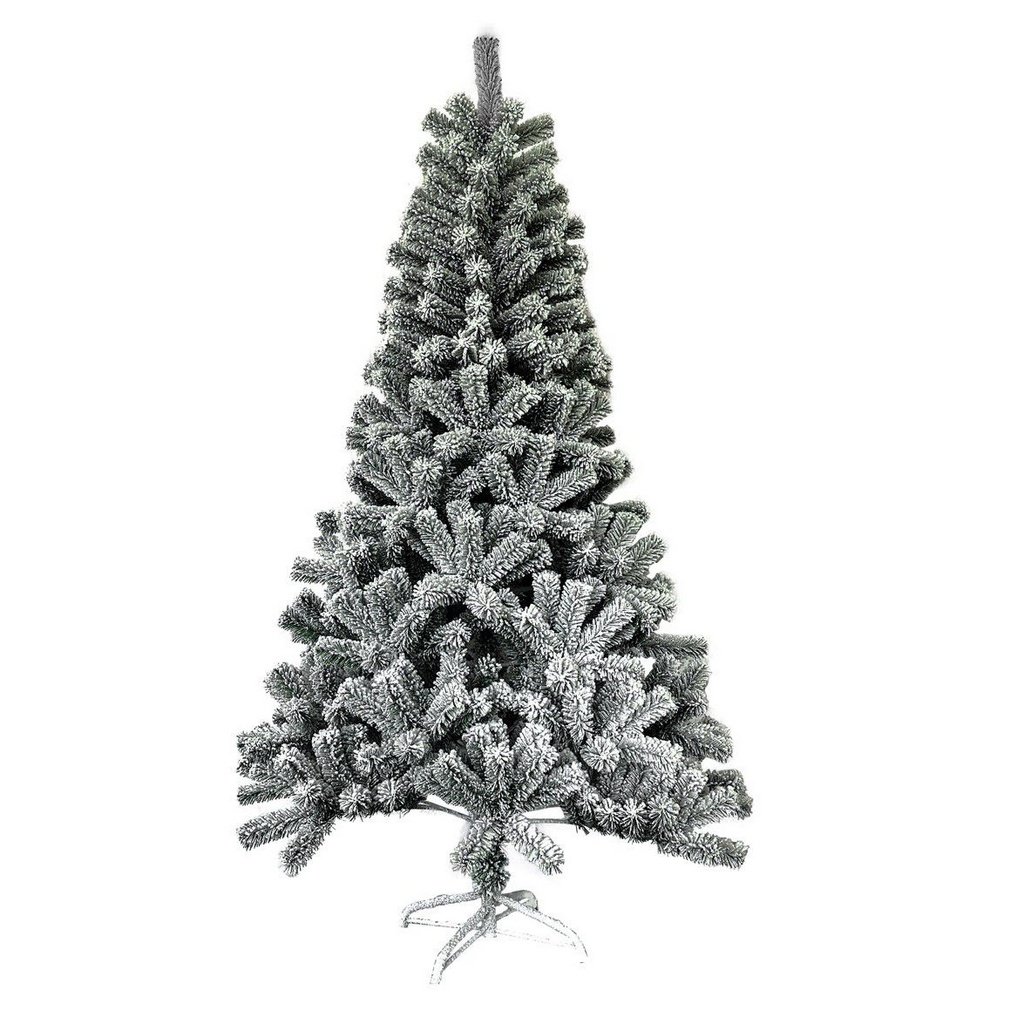 Árvore de Natal Alpina Nevada Pinheiro Luxo Cheio 1,80m 600 galhos - Magizi - 1