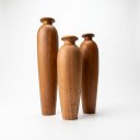 Ver imagem 5 de Trio de Vasos Saara em Madeira Torneada Tom Escurecido
