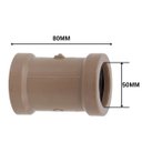 Ver imagem 2 de Luva de Correr 50mm Pvc Encanamento Conexão Kit 10 Un