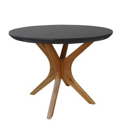 Conjunto Poltrona Veneza em Verniz Amêndoa + Mesa de Centro Rubi (brinde) Branco - 9