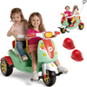 Carrinho de Passeio e Pedal Calesita Moto Duo Color 2 Lugares - 1