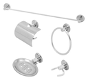 Ver imagem 2 de Kit para Banheiro Alumínio e Inox