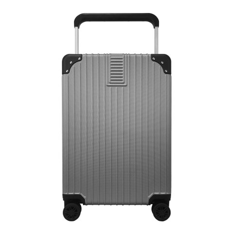 Mala Rígida de Fibra 360° Tamanho Bordo - Gladiador Wide E1:cinza