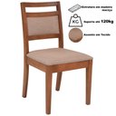 Ver imagem 2 de Cadeira Caribe Madeira Maciça Castanho