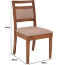 Ver imagem 6 de Cadeira Caribe Madeira Maciça Castanho