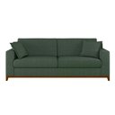 Ver imagem 2 de Sofá Living Vintage 3 Lugares 200cm em Linho Slim