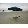 Ombrelone Central 200cm de Diâmetro em Alumínio para Areia ou Grama Persianet - 7