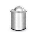 Ver imagem 3 de Lixeira Basculante Multiuso Inox - 3 Litros