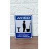 Placa de Sinalização Aviso Mantenha Banheiro Limpo Masculino - 3