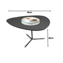 Ver imagem 5 de Mesa de Centro Líbano Palheta Metal 50x30