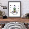 Quadro Decoração Sala de Meditação 7 Chacras Quarto Yoga - 5