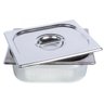 Cuba Gastronomica Buffet Gn Inox 1/2 X 100mm Com Tampa - 2
