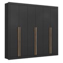 Ver imagem 1 de Guarda-Roupa 6 Portas 6 Gavetas MDP Cannes Maxel