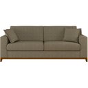 Ver imagem 2 de Sofá Living Vintage 3 Lugares 200cm em Linho Slim