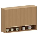 Ver imagem 3 de Armário de Cozinha Aéreo 120cm 2 Portas Marina Freijó L01 - Mpozenato