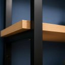 Ver mais imagens de Prateleira Industrial Suspensa Fixação Parede Decorativa MDF e Metalon Moderna Reforçada Resistente