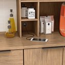 Ver imagem 6 de Cozinha Modulada Toscana 4 Peças Mdf com Aéreo 1200 Porta de Vidro e Paneleiro