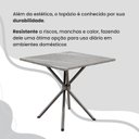 Ver mais imagens de Conjunto Sala de Jantar Mesa Quadrada 70x70cm Tampo Granito Topázio 4 Cadeiras Rio Prata/Paraopeba/Mart