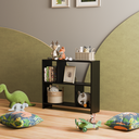 Ver imagem 2 de Estante Infantil Nicho Organizador Criança Armário para Brinquedos Preto