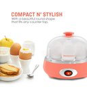 Ver imagem 7 de Elite Gourmet Egc007c Cozedor de Ovos Elétrico 7 Ovos Coral