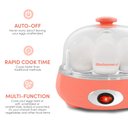 Ver imagem 2 de Elite Gourmet Egc007c Cozedor de Ovos Elétrico 7 Ovos Coral