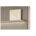 Ver imagem 4 de Home P/ Tv até 75 Pol Modular 1.8 Ripado C/ 2 Portas 1 Prat. 180x250cm Tauari/gris Fosco - Linea
