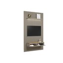 Ver imagem 2 de Home P/ Tv até 75 Pol Modular 1.8 Ripado C/ 2 Portas 1 Prat. 180x250cm Tauari/gris Fosco - Linea
