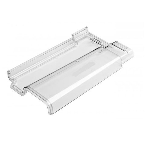 Telha Plástica Romana Cristal Transparente Prismalux -15 Un.