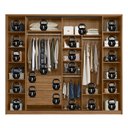 Ver imagem 2 de Guarda Roupa Casal Laredo 4 Portas com Vidro Reflecta Amêndola Nude Demartêz
