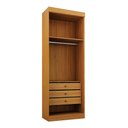 Ver imagem 2 de Guarda Roupa Modulado 2 Portas Reflecta Orion - Leifer Cinamomo