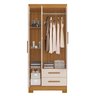 Guarda-roupa Solteiro 3 Portas 2 Gavetas - 3
