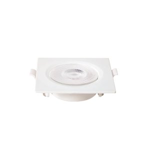Spot de Embutir Quadrado Branco 11,3cm Led 12w 3000k Bivolt