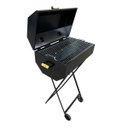 Ver imagem 1 de Churrasqueira Bafo Grill Extra Premium Grande Quadrada com Suporte