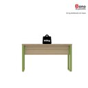 Ver mais imagens de Mesa Escritório 1340x600x750mm M1340pe40tub Noce Naturalle-verde Miró