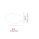 Ver imagem 3 de Conjunto Espelho Organico Fortaleza 60x90 Cm