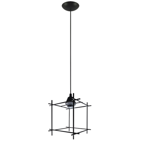 Pendente Aramado Dado Preto Sala Quarto Cozinha Banheiro