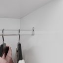 Ver imagem 6 de Guarda-Roupa Casal 3 Portas de Correr com Espelho 4 Gavetas 185,5cm Multimóveis Branco