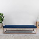 Ver imagem 1 de Puff Giulia para Sala de Estar 100cm Azul