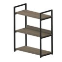 Ver imagem 1 de Estante Industrial Urbana com 3 Prateleiras Est Ind Urb 3p:preto com Mel