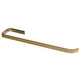 Porta Toalha de Rosto Chapa Fina Satandard Alumínio Dourado - 1