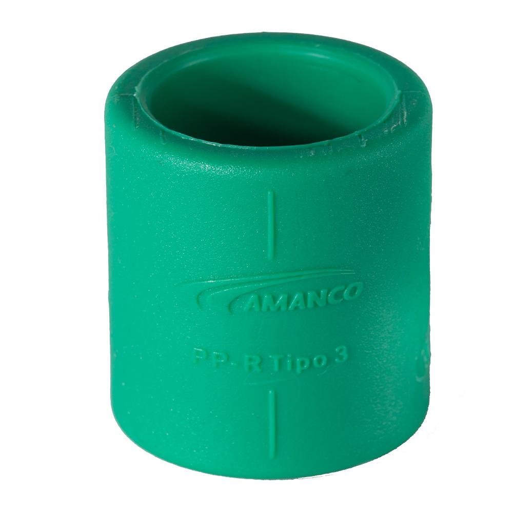 Luva Ppr Verde 90 Mm Amanco - 1