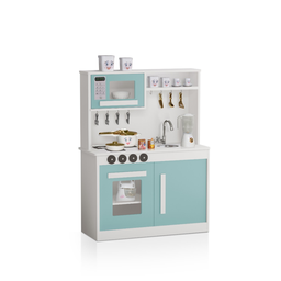 Cozinha Perfeita Infantil Diversão  Estilo Em MDF Com Pia Forno E Micro-ondas - 2
