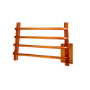 Ver imagem 1 de Toalheiro Térmico Pequeno Bronze 220v Fio Oculto Direito