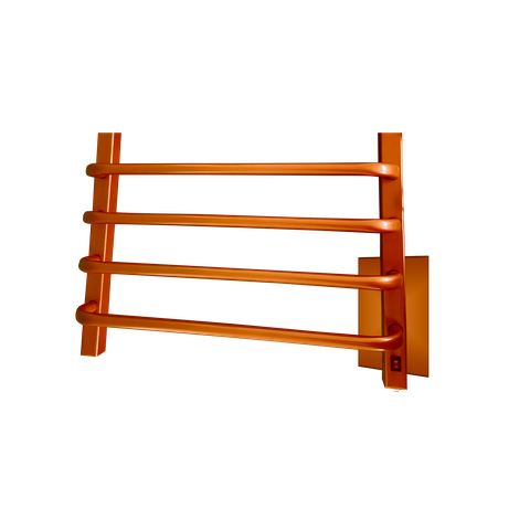 Toalheiro Térmico Pequeno Bronze 220v Fio Oculto Direito
