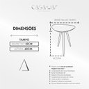 Ver imagem 4 de Mesa Lateral Pe Palito Orgânico Libano 50x60 Bege 100% MDF