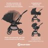 Carrinho Travel System Leona Maxi-Cosi Trio com Base e Bebê Conforto Pebble - Black Infanti Safety Q - 5