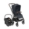 Carrinho Travel System Leona Maxi-Cosi Trio com Base e Bebê Conforto Pebble - Black Infanti Safety Q - 1