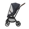 Carrinho Travel System Leona Maxi-Cosi Trio com Base e Bebê Conforto Pebble - Black Infanti Safety Q - 2