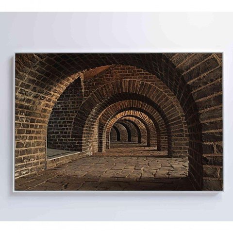 Quadro Adega 120x80 Cm Vidro Impresso