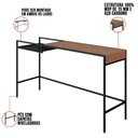 Ver imagem 6 de Aparador New Hanover E Preto 140 Cm - D’Rossi